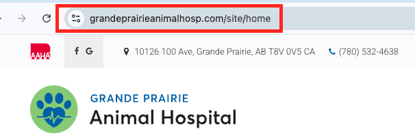 Support Page Screenshot